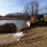 landen lake, drudging, restoration